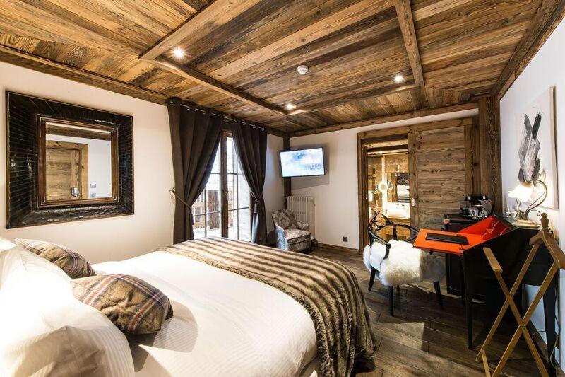 Le Chalet Blanc Megève Eksteriør bilde