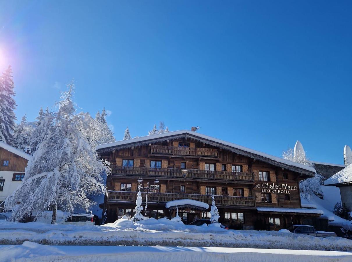 Le Chalet Blanc Megève Eksteriør bilde