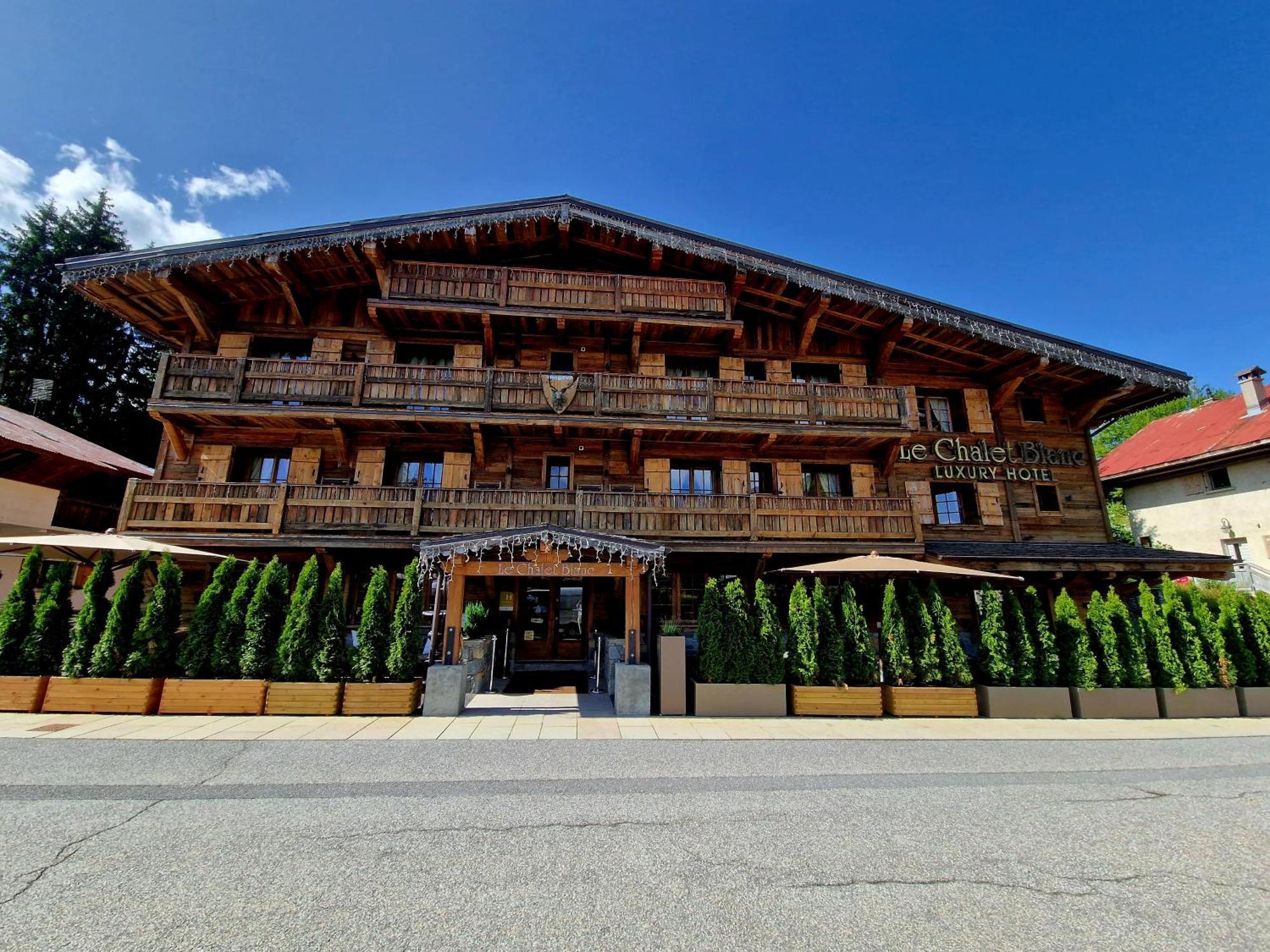 Le Chalet Blanc Megève Eksteriør bilde