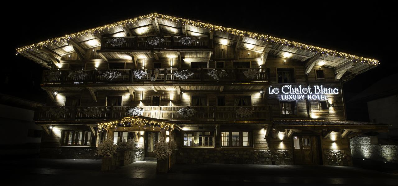 Le Chalet Blanc Megève Eksteriør bilde