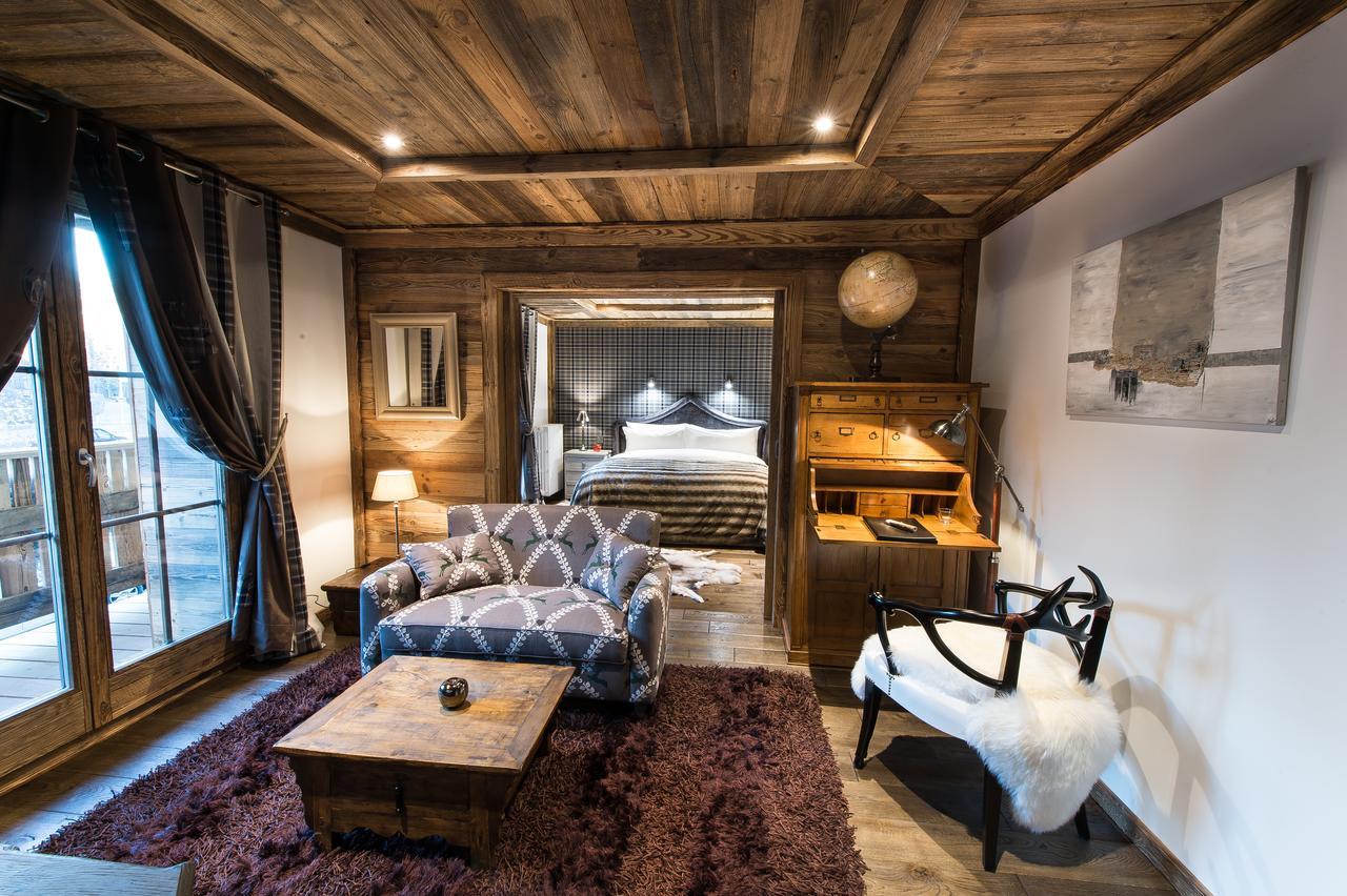Le Chalet Blanc Megève Eksteriør bilde