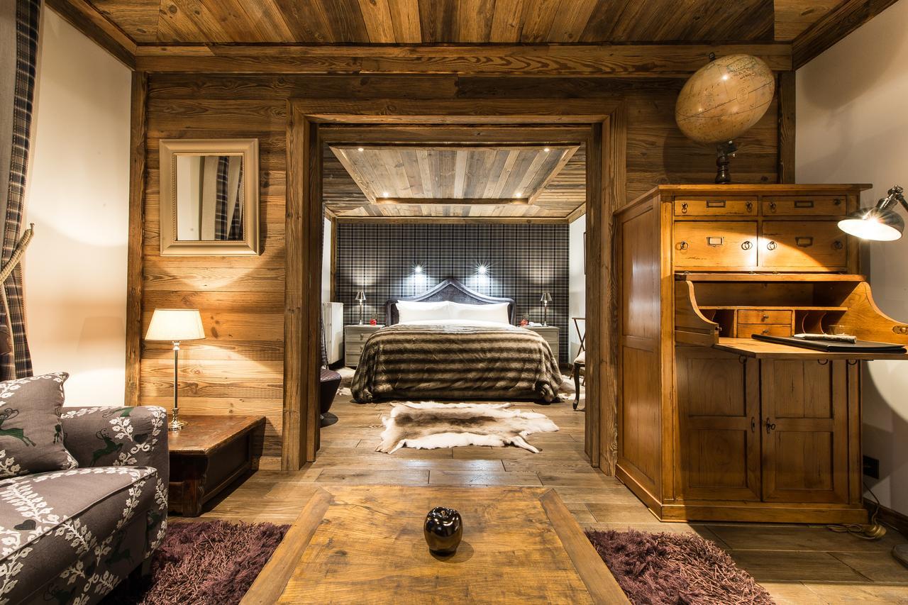 Le Chalet Blanc Megève Eksteriør bilde