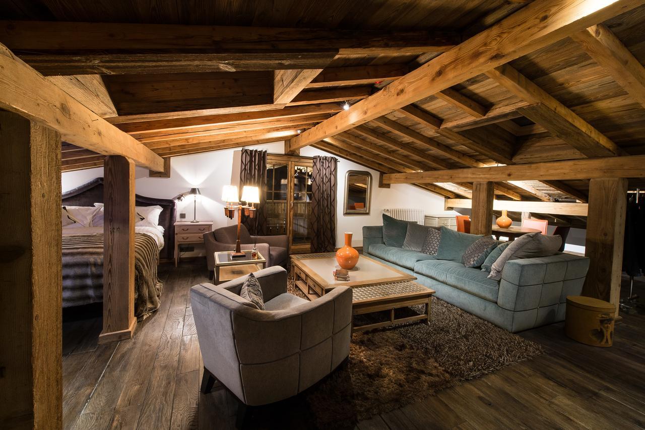 Le Chalet Blanc Megève Eksteriør bilde
