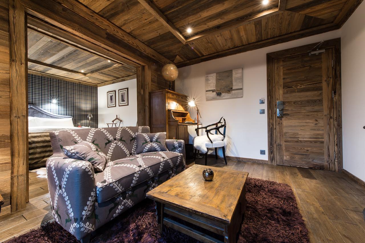 Le Chalet Blanc Megève Eksteriør bilde