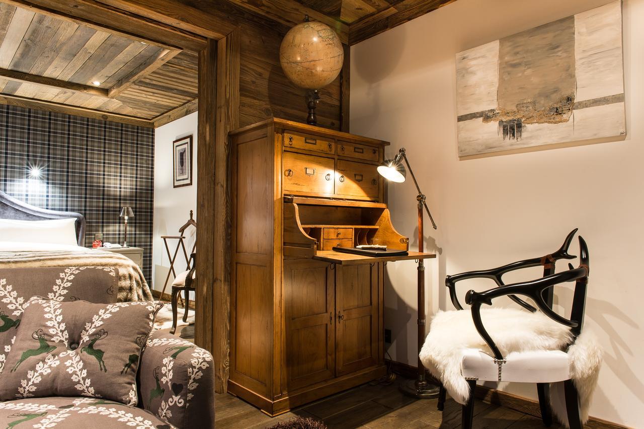 Le Chalet Blanc Megève Eksteriør bilde